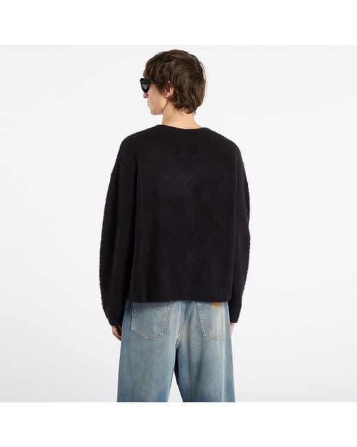 Pull textured knit cardigan xxl Represent pour homme en coloris Black