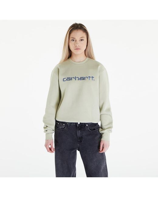 Carhartt Gray Sweatshirt sweatshirt unisex beryl/ sorrent xs