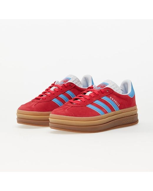 Adidas Originals Red Gazelle Bold Sneakers
