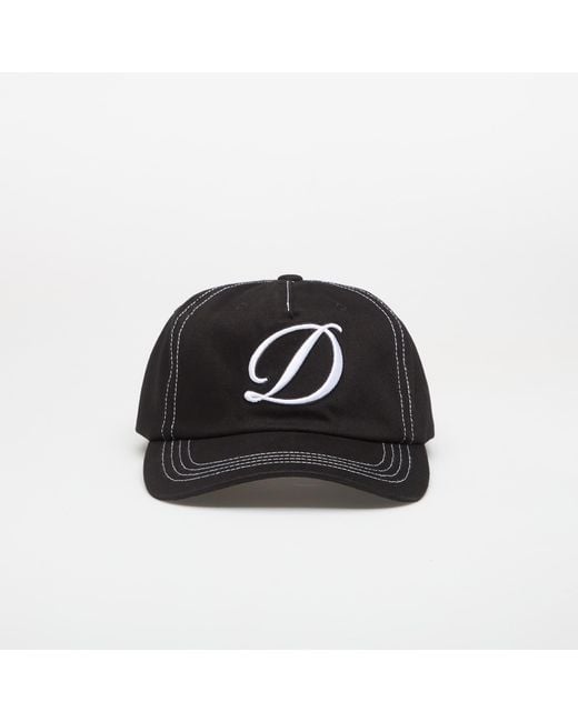Dime Pet Cursive Denim Worker Cap in het Black
