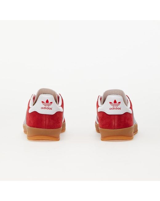 Adidas Red Sports Shoes Gazelle Indoor