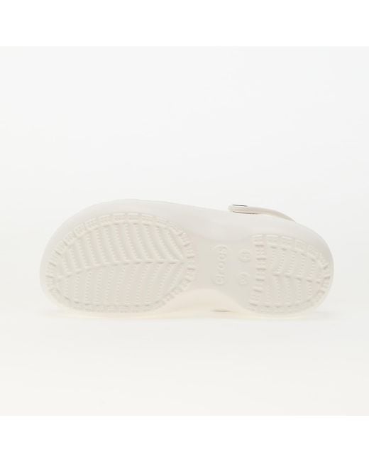 CROCSTM White Sneakers W Classic Platform Clog Eur