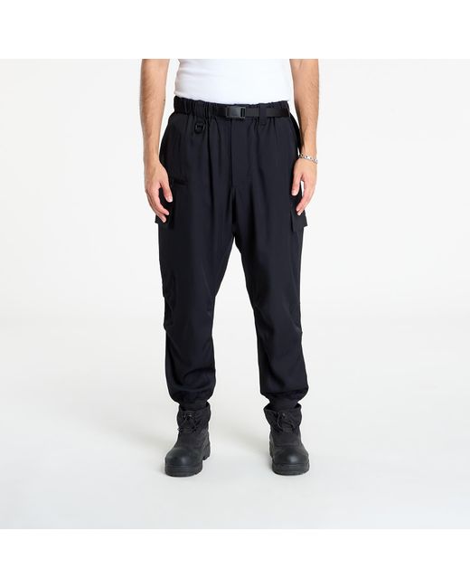 Y-3 Hosen M Rayon Twill Cuffed Pants in Blue für Herren