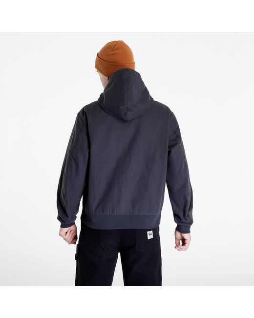 Nike Life Padded Hooded Jacket Off Noir/ White in het Blue voor heren
