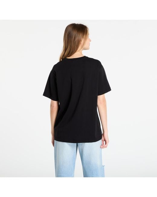 Dime T-Shirt Cursive Small Logo T-Shirt in het Black