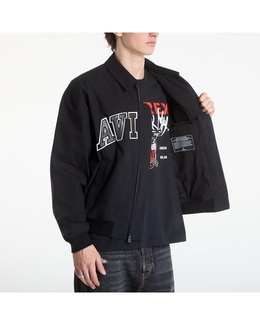 Avirex Jas A-2 Jacket in het Black voor heren