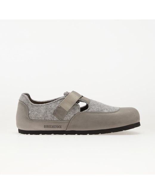 Birkenstock Gray Sneakers London Nova Felt Leather/ Textile/ Felt Eur for men
