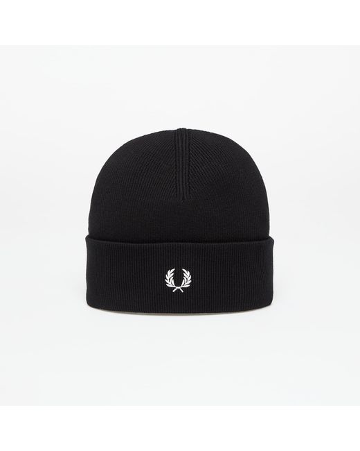 帽子 FRED PERRY Beanie Fred Perry unisex waffle knit beanie in off white | ASOS