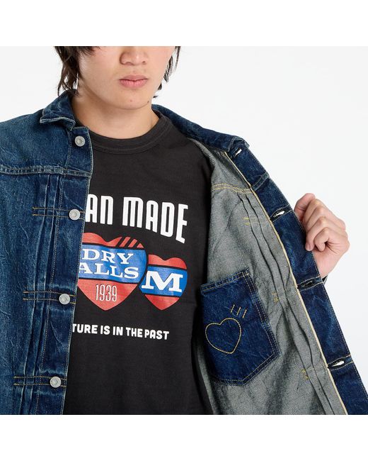 Human Made Jacket Denim Work Jacket Future in Blue for Men | Lyst