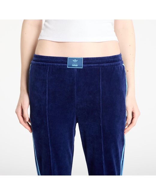 Adidas Originals Blue Pants Adidas X Avavav Track Pants Velvet