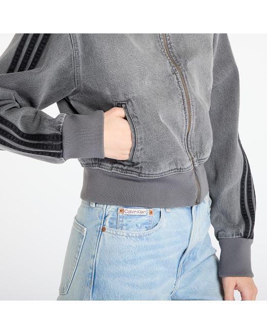 Adidas Originals Blue Jacke Adidas Adicolor Denim Track Top