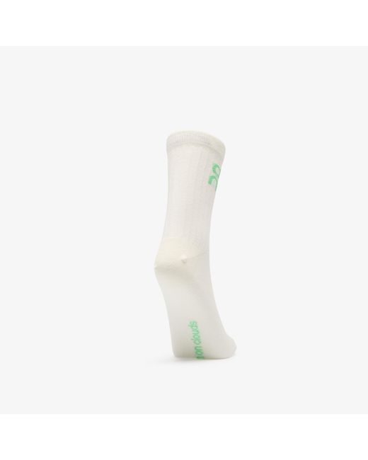 Logo sock high 3-pack desert/ wash m On Shoes en coloris White