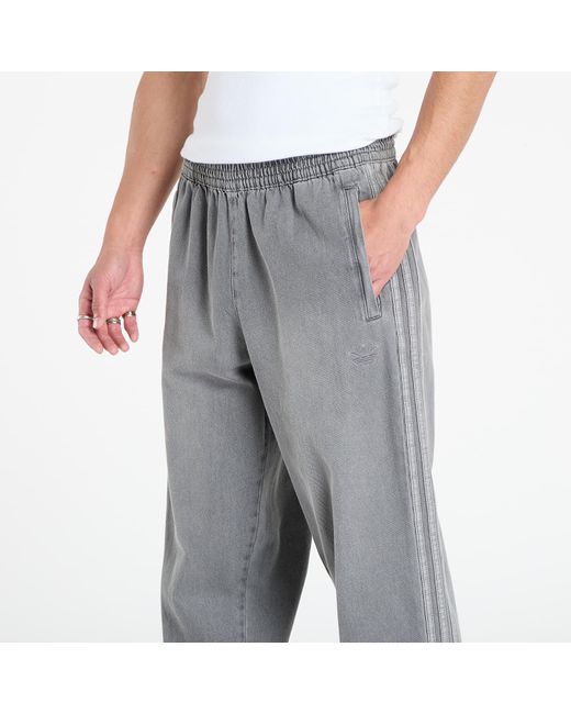 Adidas Originals Gray Jeans Adidas Denim Trackpant for men