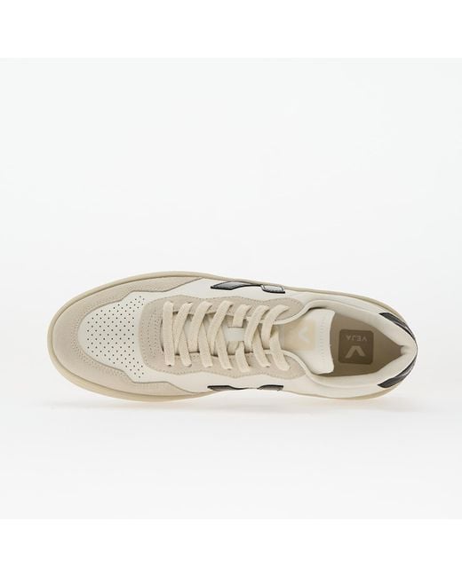 Veja Sneakers V-90 O.T. Leather White_Black Eur in Natural für Herren
