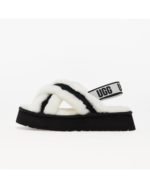 ugg disco slide white