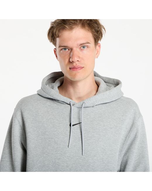 Felpa X Nocta Fleece Hoodie Dk Heather/ Matte di Nike in Gray da Uomo