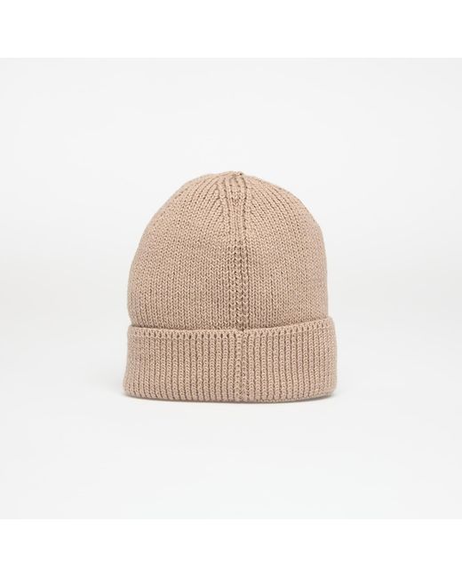 The North Face Natural Tnf Logo Box Cuffed Beanie