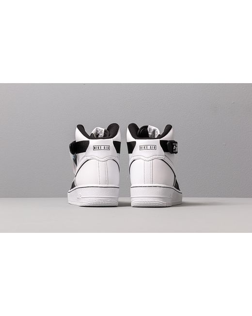 Nike Air Force 1 High Lv8 2 (gs) Black/ White-wolf Grey-white