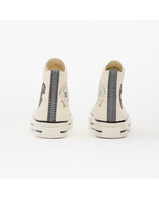 Sneakers Chuck 70 Varsity Vines Hi Egret/ Frozen Acai di Converse in White