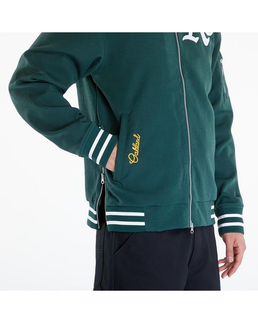 Nike Ac bomber jacket oakland athletics pro green/ pro green/ white für Herren