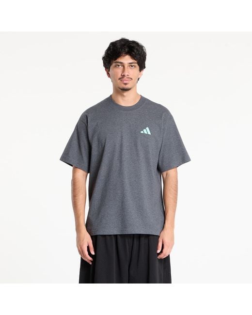 Adidas Originals Gray T-Shirt Adidas Mercedes for men