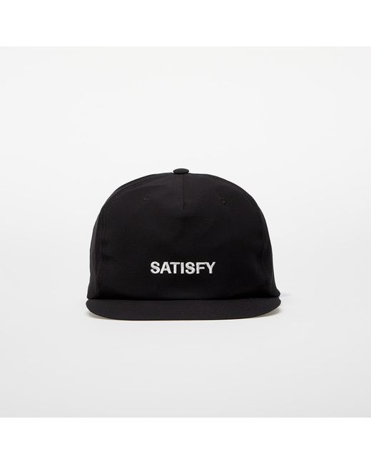 Satisfy Black Mütze Peaceshell 5 Panel Pinch Cap