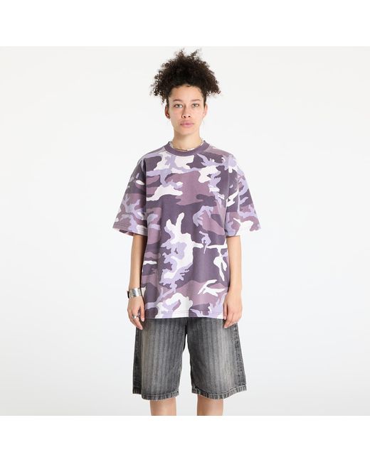 PATTA T-Shirt Basic Woodland Camo T-Shirt in het Purple