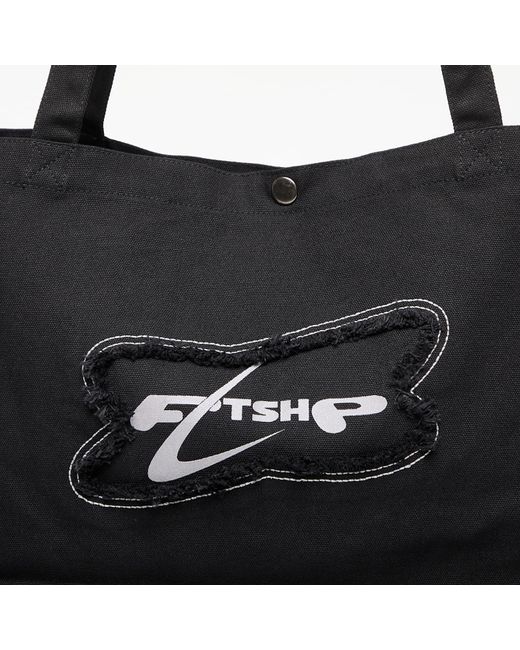 FTSHP Black Bag Walking Art Tote Bag