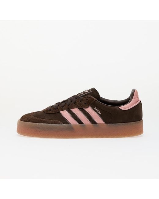 Adidas Originals Brown Sneakers Adidas Sambae W Dark/ Wonder Mauve/ Gumm2 Eur