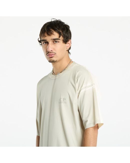 C P Company T-Shirt 24/1 Jersey Short Sleeve Printed Logo T-Shirt in het Multicolor voor heren