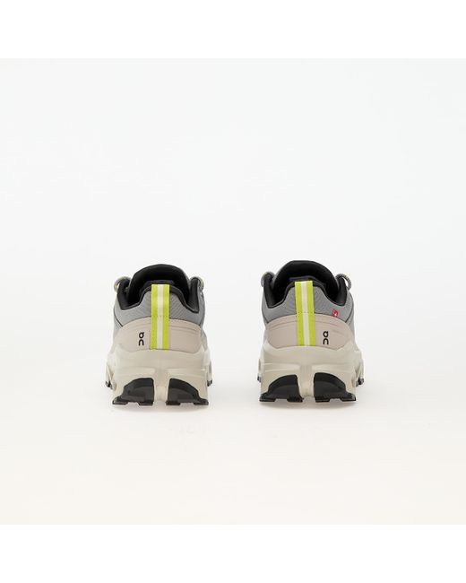 On Shoes White Sneakers W Cloudrock Low Wp Alloy/ Ice