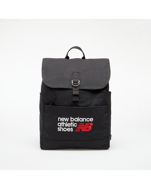 New Balance Black Canvas Backpack
