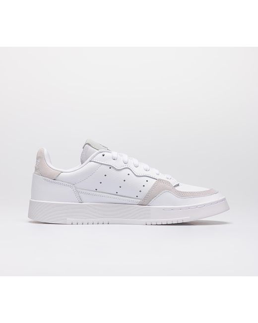 adidas supercourt white dash green