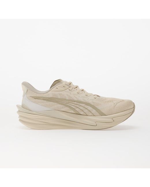 PUMA White Sneakers Deviate Nitro 4 Alpine Snow/ Warm for men