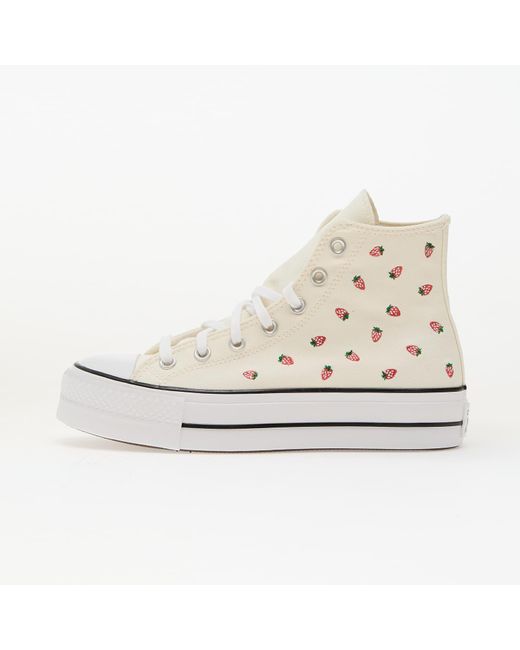 Baskets chuck taylor all star lift egret/ soft red/ white eur 36.5 Converse
