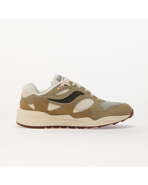 Sneakers Grid Shadow 2 Sand/ Sage Eur di Saucony in Natural