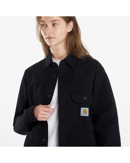 Carhartt Black Jacke reno shirt jacket unisex xs