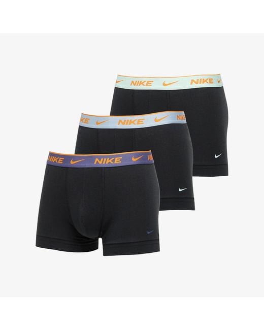 Nike Boxers Trunk 3-Pack in het Black voor heren