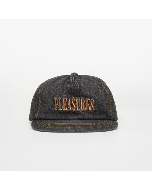 Pleasures Black Cap Zig Zag Denim Cap