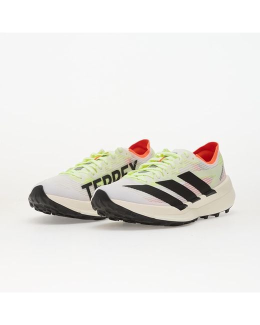 Adidas Originals White Terrex Agravic Trainers for men