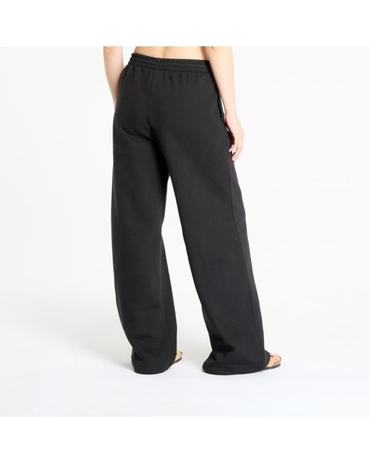 Adidas Originals Broeken Adidas Essentials Wide Leg Pant Fleece in het Black