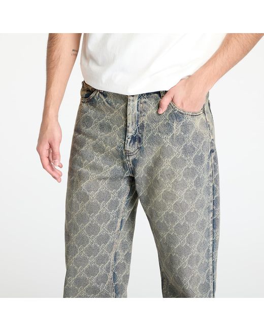 Pantaloni Shield Laser Washed Jeans di Daily Paper in Gray da Uomo