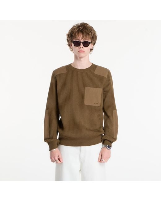 Chandail pull mallarme m A.P.C. pour homme en coloris Brown