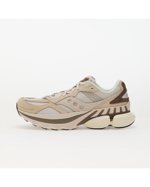 Saucony White Sneakers Grid Nxt Vanilla/ Walnut