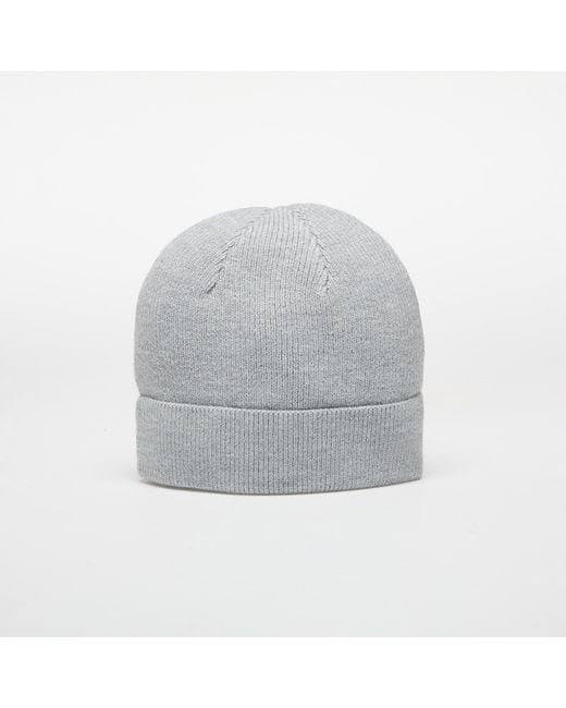 Berretto Cursive Wool Fold Beanie di Dime in Gray