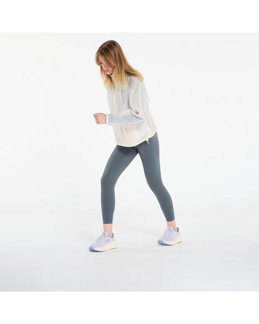 New Balance White Jacket Better Run Water Resistant Jacket