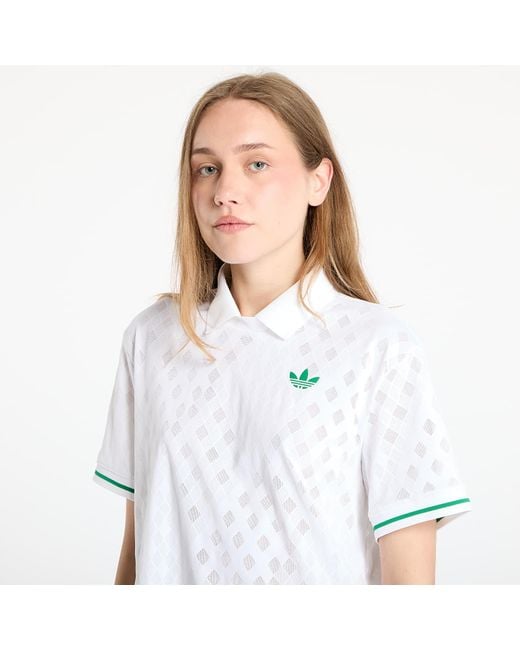 Adidas Originals White T-Shirt Adidas Tennis Climacool Polo Pro