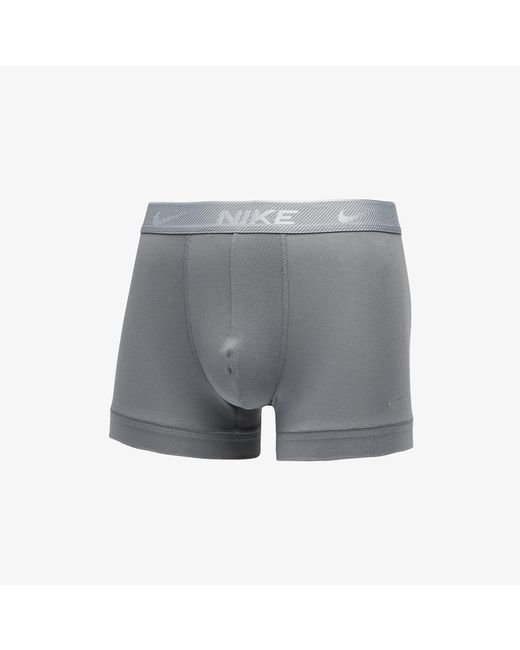 Nike Dri-Fit Trunk 3-Pack in het Gray voor heren