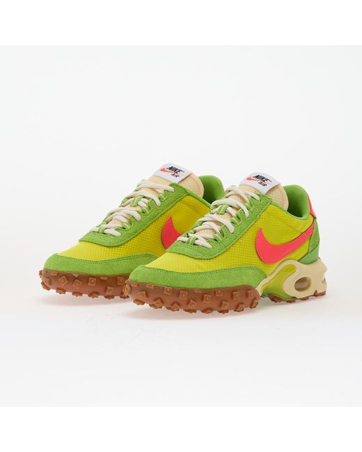 Baskets air max waffle sp 2 electrolime/ flash crimson-gum med brown eur 44 Nike pour homme en coloris Green