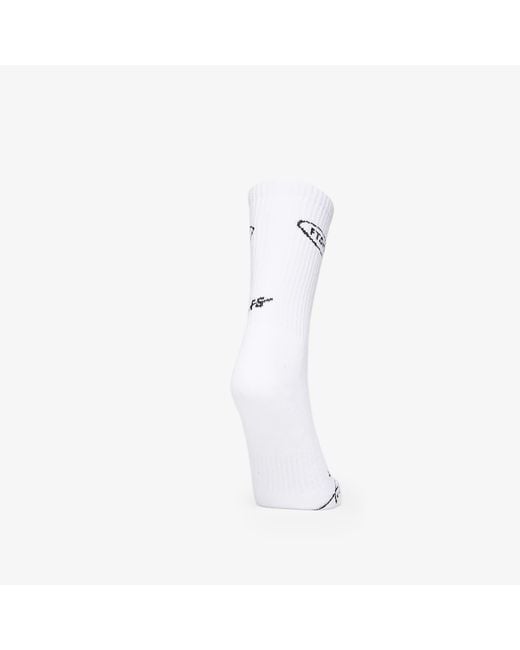 FTSHP White Footshop Basic But Not Basic Socks 3-Pack
